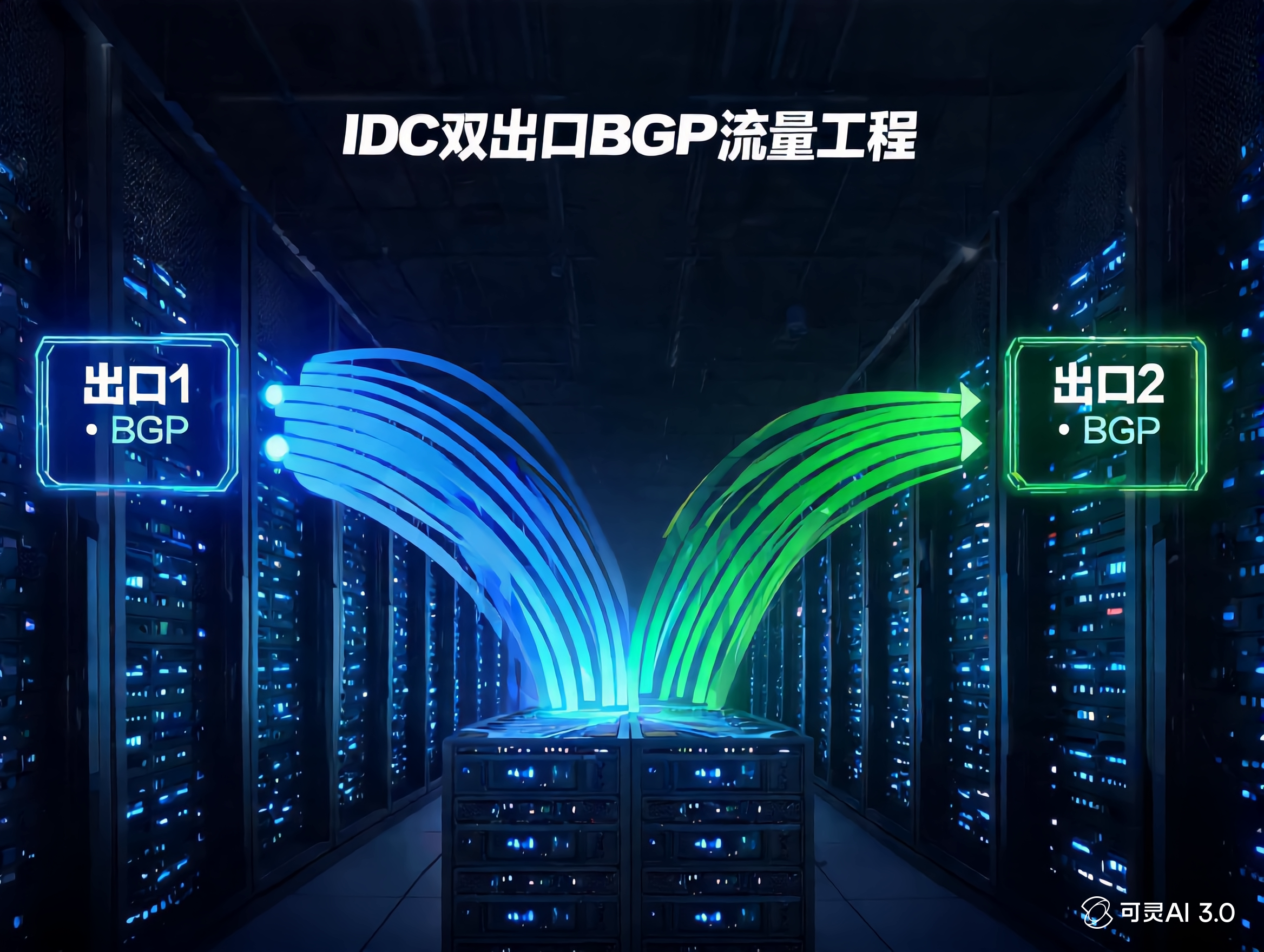 IDC网络双出口BGP流量工程实践